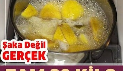 Haşlanmış Limon Sayesinde Tam 20 Kilo Verebilirsiniz..